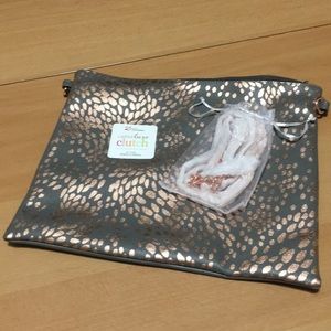 Erin Condon Painted Petals Luxe Clutch